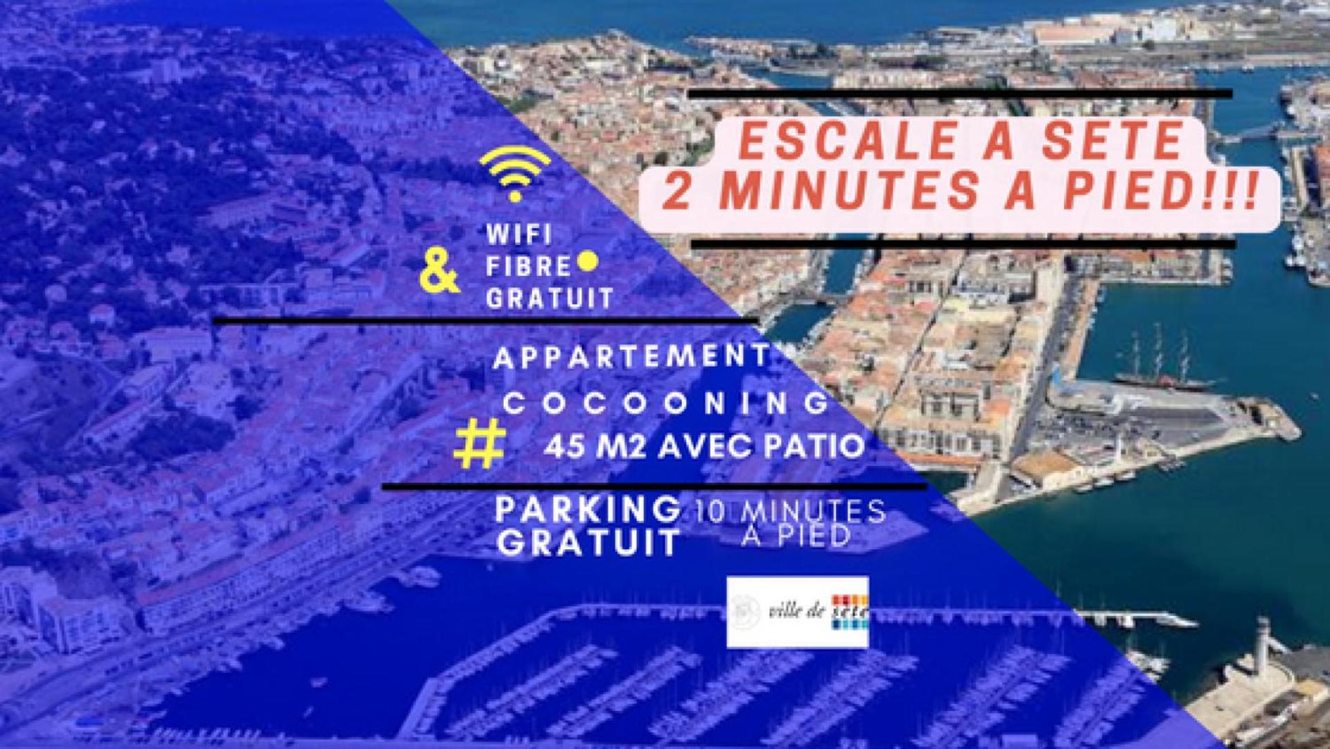 דירות Sète Splendide T2 Neuf Coocoonig Avec Petit Patio מראה חיצוני תמונה